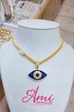 Load image into Gallery viewer, Evil Evil bling necklace