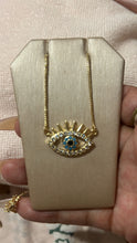 Load image into Gallery viewer, Evil eye choker
