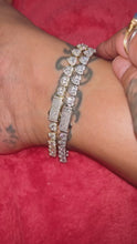 Load and play video in Gallery viewer, Baguette tennis Anklet
