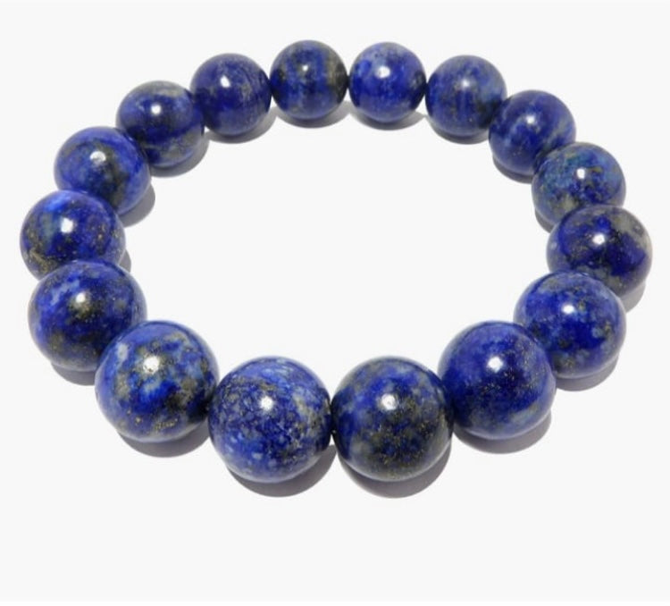 Lapis lazuli crystal bracelet 12mm
