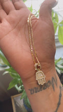 Load and play video in Gallery viewer, Hand of Fatima bling
