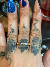 Load image into Gallery viewer, Multi color evil eye ring
