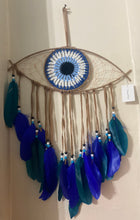Load image into Gallery viewer, Evil eye dream catcher
