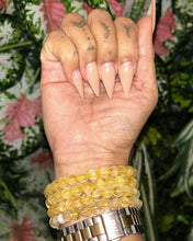 Load image into Gallery viewer, Citrine crystal bracelet
