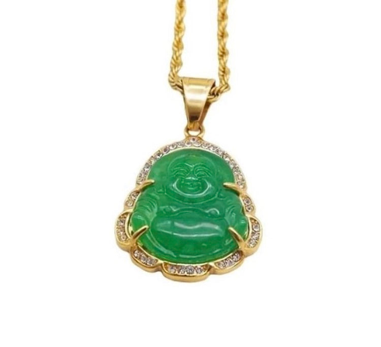 Green jade buddah